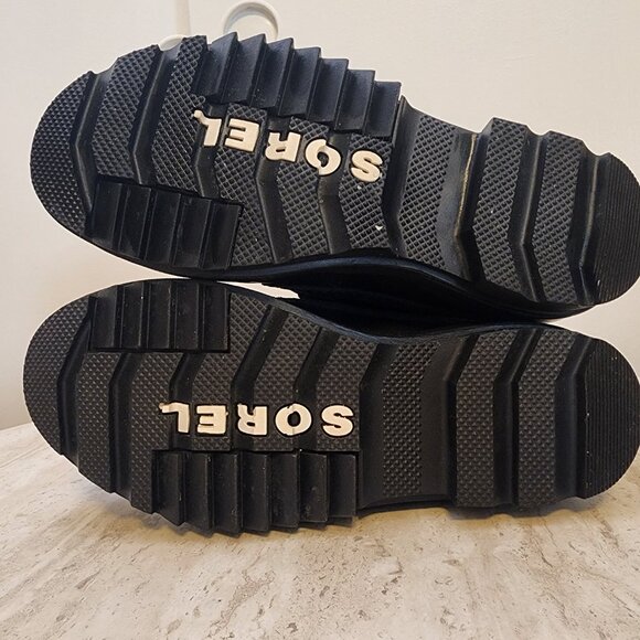 Sorel Womens Tivoli V Tall Waterpro Velvet Tan 6.5M - A036 - Picture 7 of 10